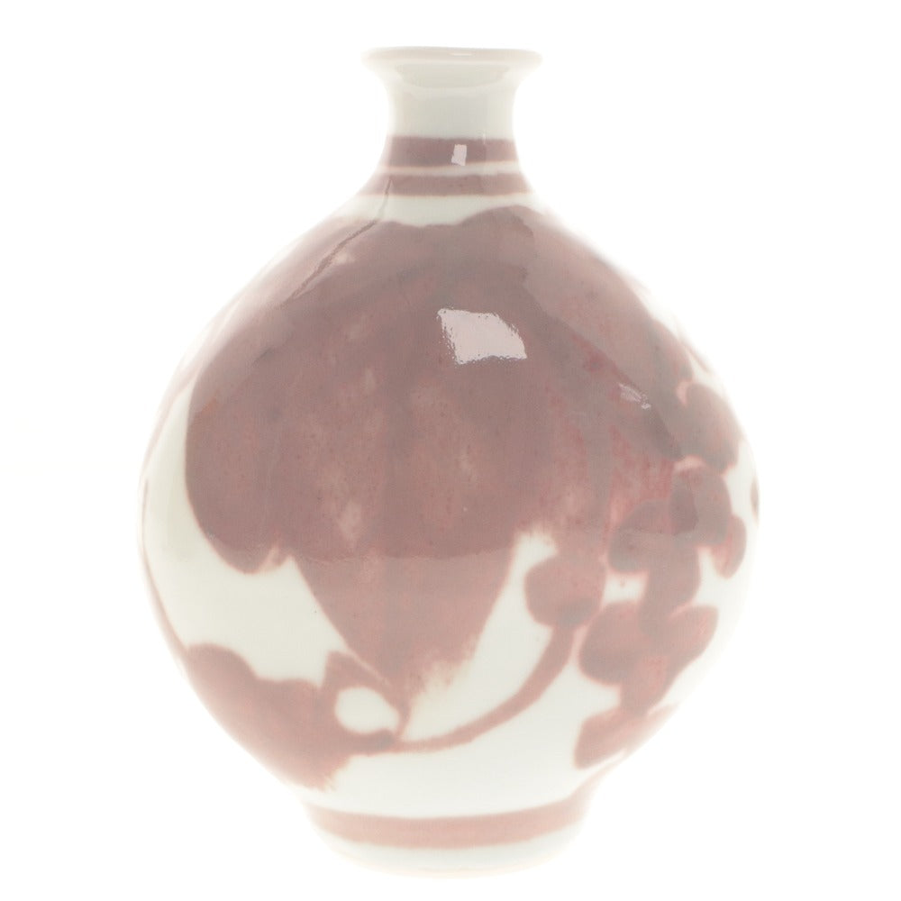 ■ 吉田隆 壺 花瓶 花器 花生 壺 フラワーベース 工芸品 オブジェ 置物 インテリア アンティーク 木箱付き