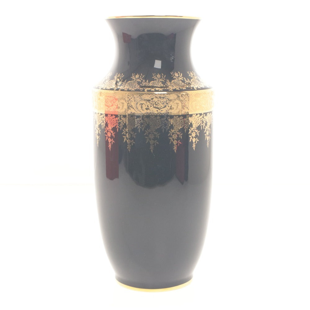 ■ Imperial Limoges インペリアルリモージュ 花瓶 花器 花生 壺 フラワーベース 工芸品 オブジェ 置物 インテリア アンティーク 箱付き