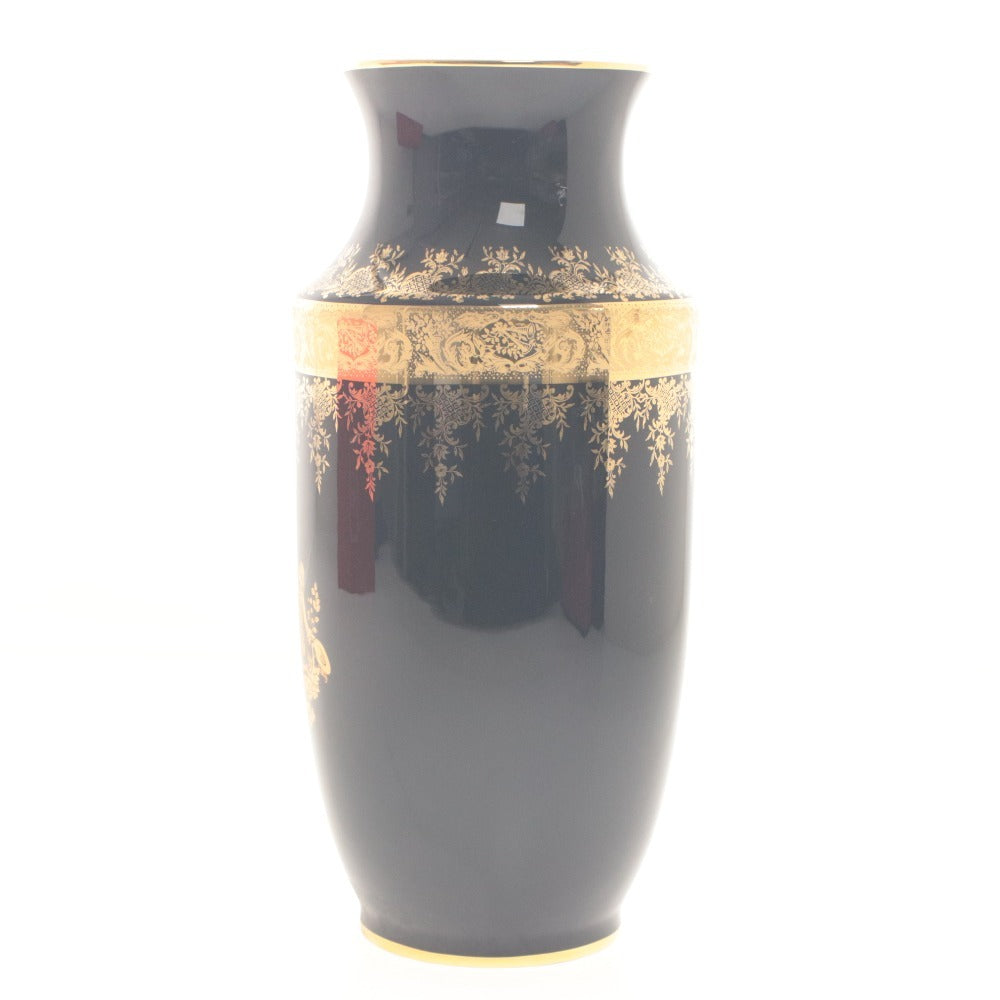 ■ Imperial Limoges インペリアルリモージュ 花瓶 花器 花生 壺 フラワーベース 工芸品 オブジェ 置物 インテリア アンティーク 箱付き