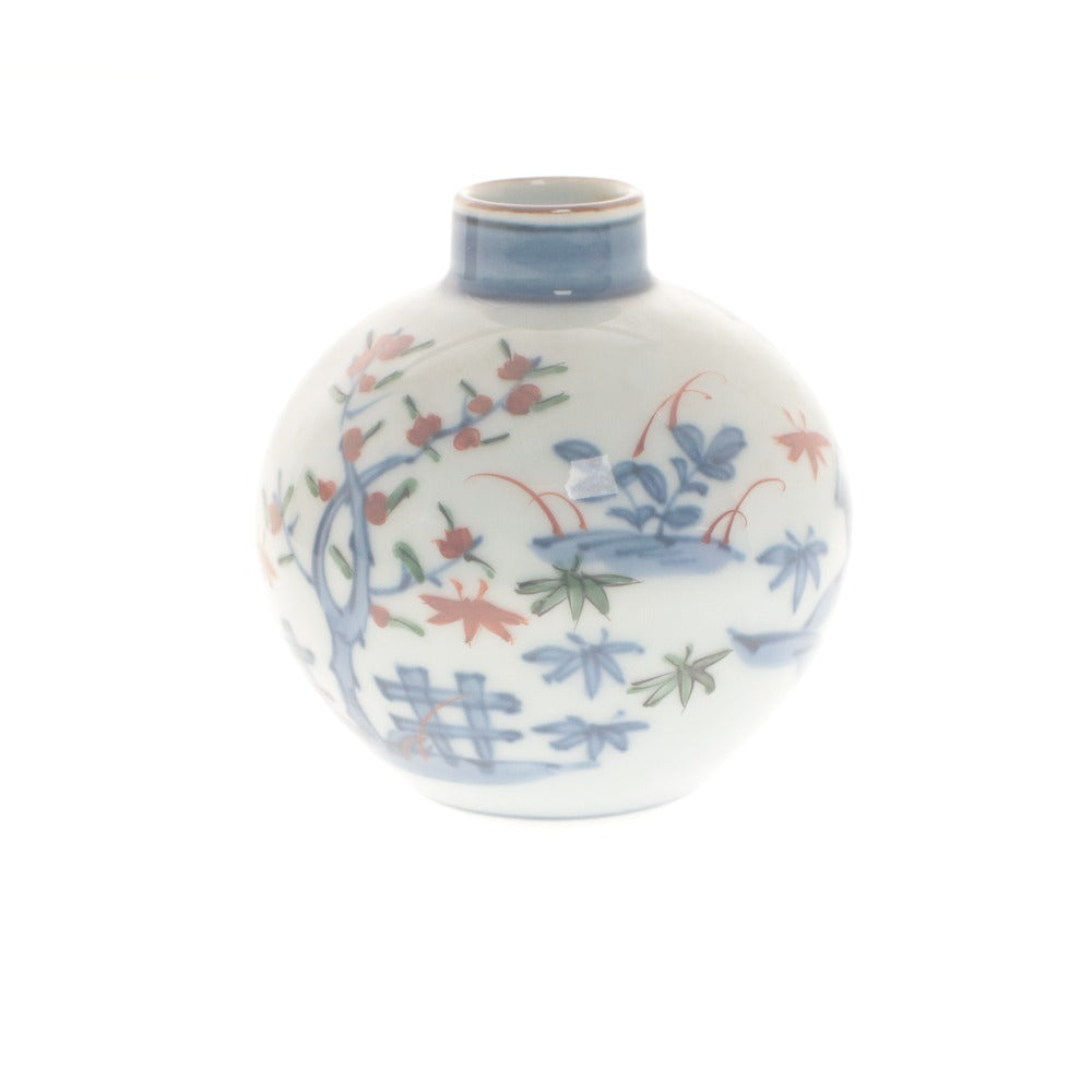 ■ 花瓶 花器 花生 壺 フラワーベース 工芸品 オブジェ 置物 インテリア アンティーク 木箱付き
