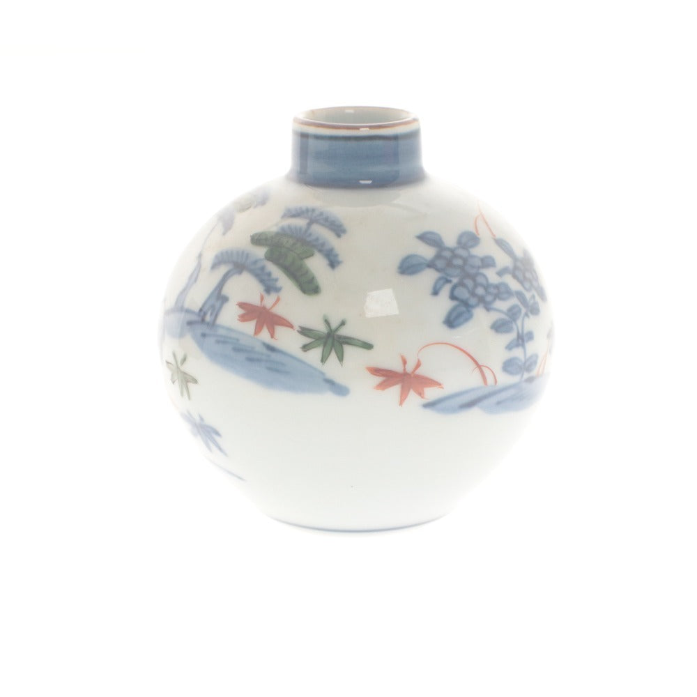 ■ 花瓶 花器 花生 壺 フラワーベース 工芸品 オブジェ 置物 インテリア アンティーク 木箱付き