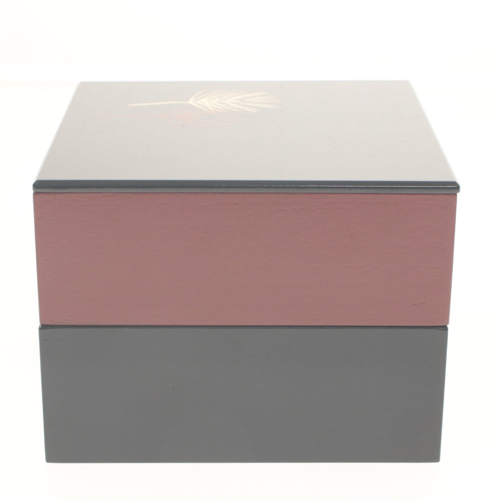 ■ 像彦 重箱 2段 京漆器 九代 西村彦兵衛 天然木 茶道具 菓子器