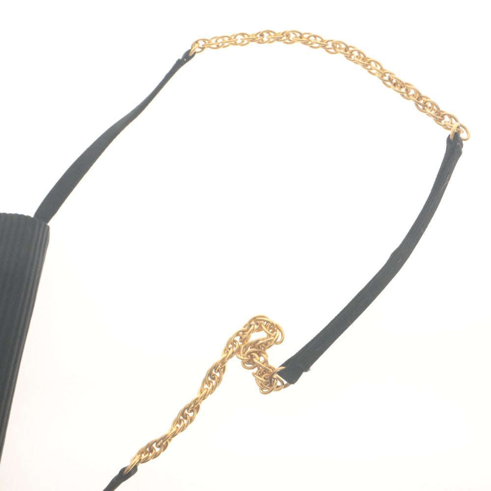 ■ Jean Simon PARIS ハンドバッグ ショルダーバッグ 鞄 フランス製 ポケット ゴールド金具 レディース ブラック