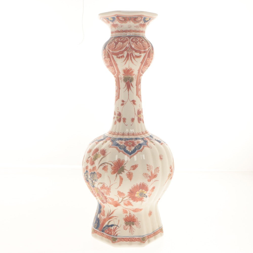 ■ Royal Delft ロイヤルデルフト 花瓶 1970年 H.Elshout 花器 花生 壺 フラワーベース 工芸品 オブジェ 置物 インテリア アンティーク