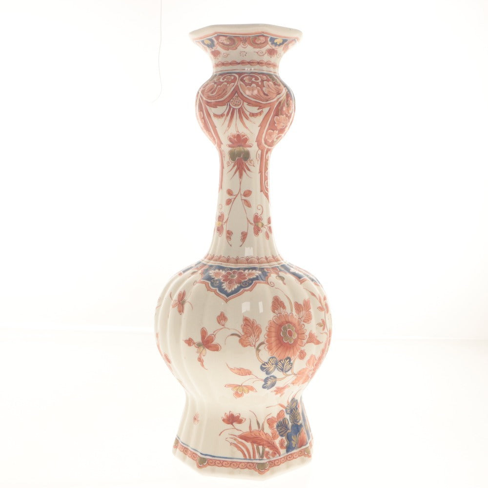 ■ Royal Delft ロイヤルデルフト 花瓶 1970年 H.Elshout 花器 花生 壺 フラワーベース 工芸品 オブジェ 置物 インテリア アンティーク