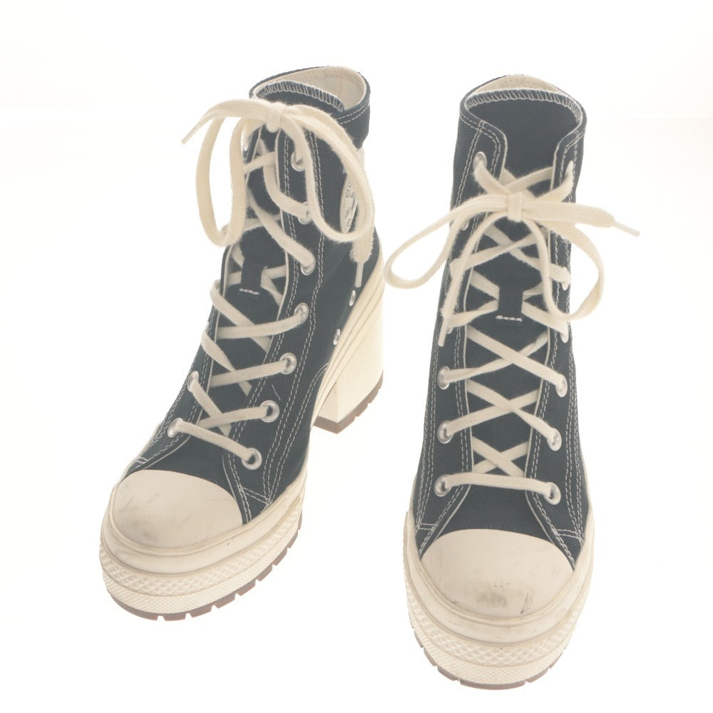 ■ Converse コンバース スニーカー シューズ 靴 A05347C チャック70 デラックス ヒール メンズ 6.5 (24.5cm相当) ブラック