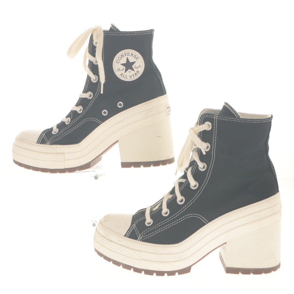 ■ Converse コンバース スニーカー シューズ 靴 A05347C チャック70 デラックス ヒール メンズ 6.5 (24.5cm相当) ブラック