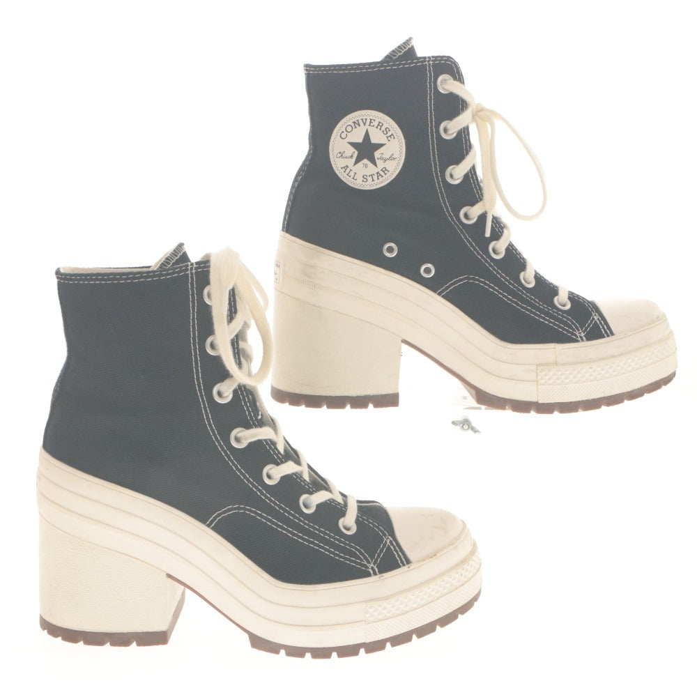 ■ Converse コンバース スニーカー シューズ 靴 A05347C チャック70 デラックス ヒール メンズ 6.5 (24.5cm相当) ブラック