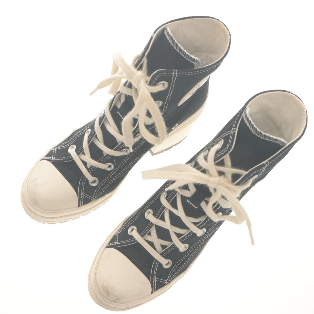 ■ Converse コンバース スニーカー シューズ 靴 A05347C チャック70 デラックス ヒール メンズ 6.5 (24.5cm相当) ブラック