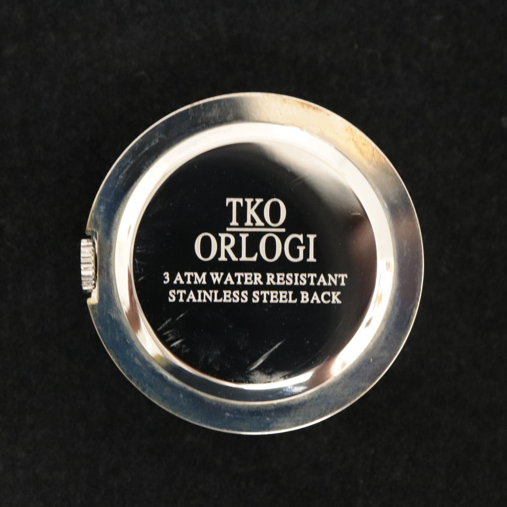 ■ TKO ORLOGI オルロジ 腕時計 ウォッチ シリコンスラップウォッチ クォーツ 46.2g メンズ レディース ブラック ホワイト 箱付き