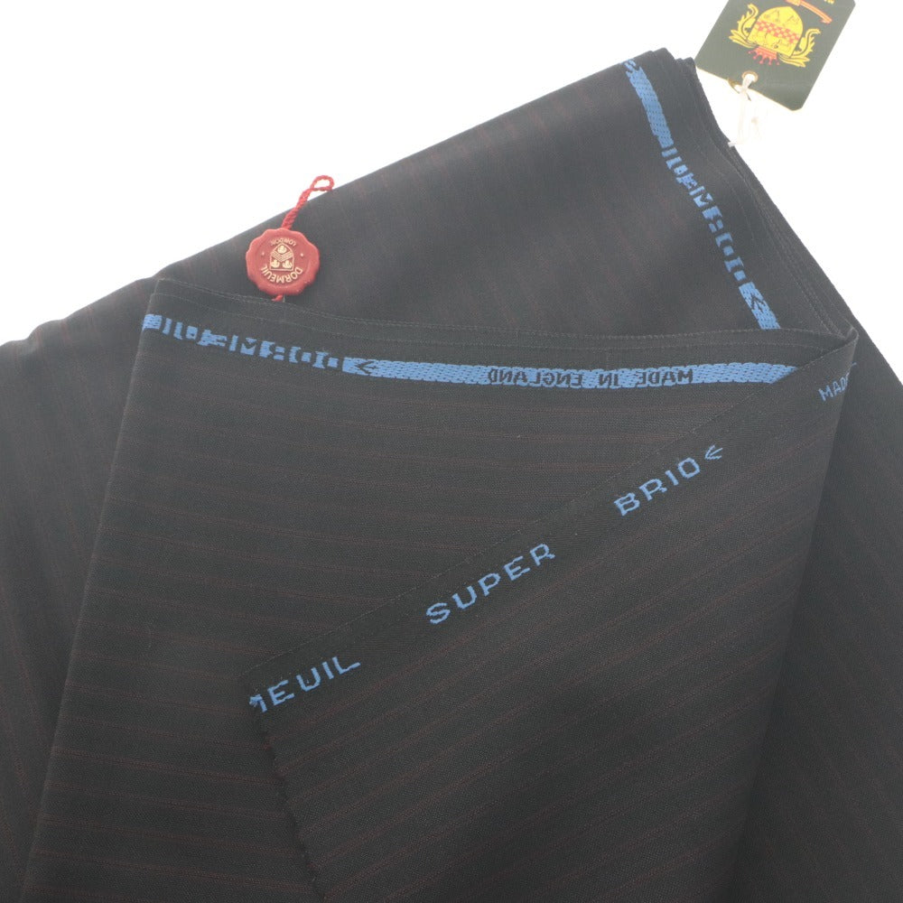 ■ DORMEUIL ドーメル 生地 SUPER BRIO スーパーブリオ スーツ生地 オーダーメイド ヴィンテージ タグ付き 未使用