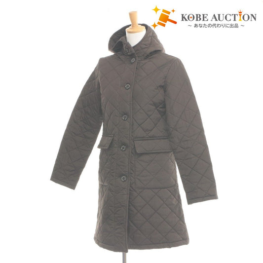 ■ MACKINTOSH SCOTLAND Mackintosh Jacket Coat Outerwear Button Pocket Hood Women's 36 Dark Brown