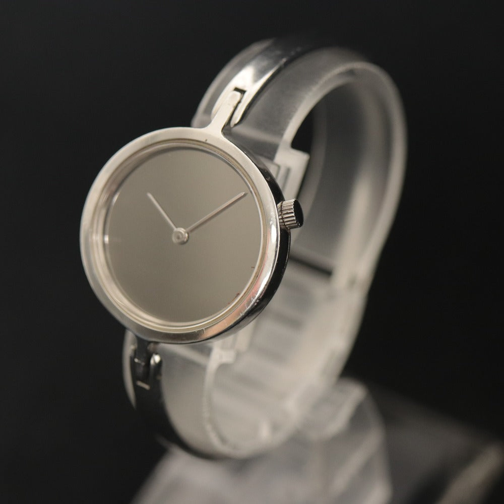 ■ GEORG JENSEN Vivianna Torun 337 Quartz Bangle Watch for Women, Silver