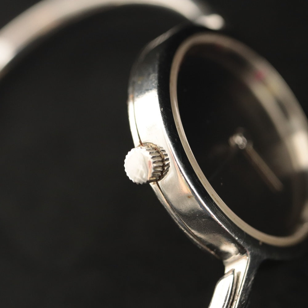 ■ GEORG JENSEN Vivianna Torun 337 Quartz Bangle Watch for Women, Silver