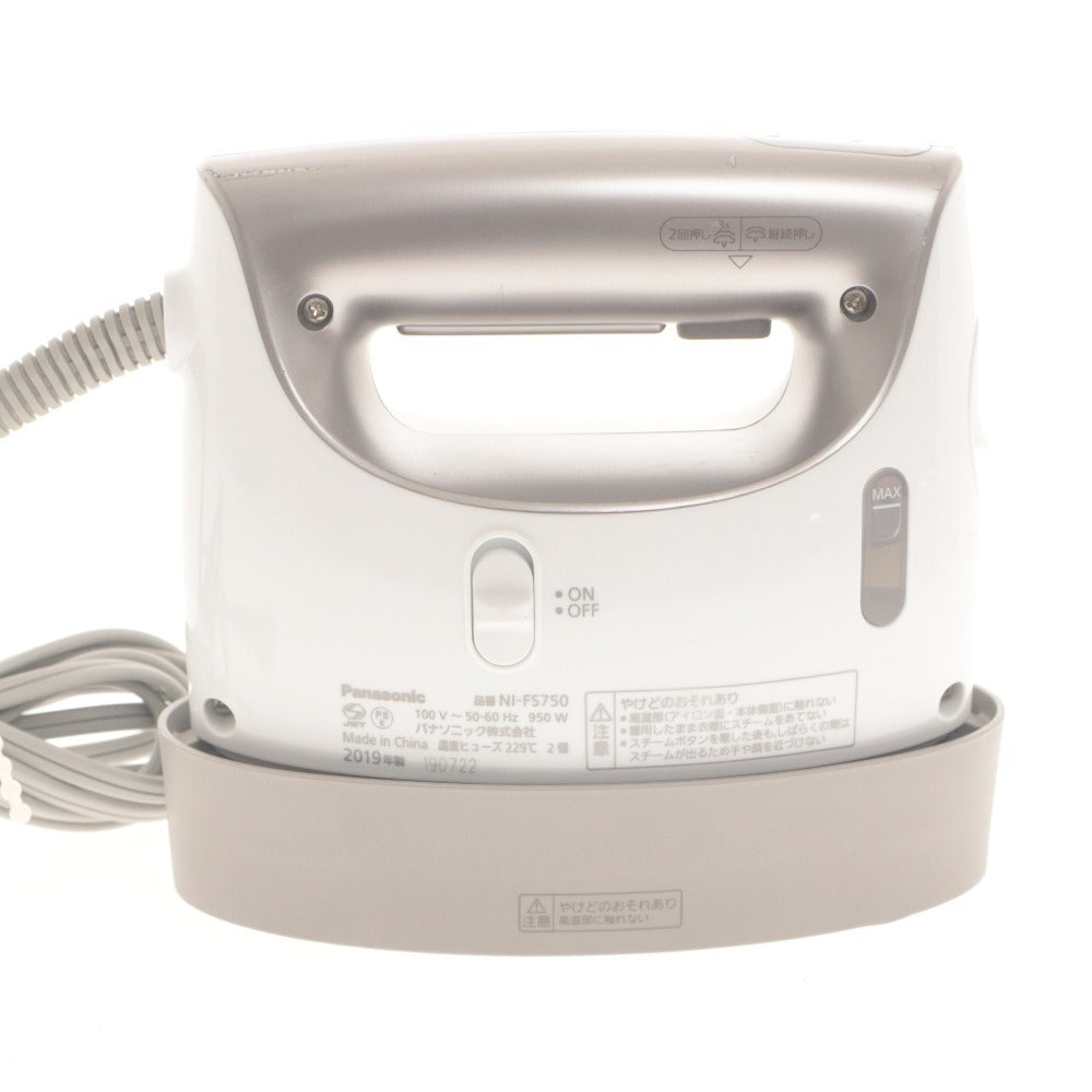 ■ Panasonic NI-FS750 Garment Steamer, Handheld Iron, 2-Way Type, Power On Confirmed