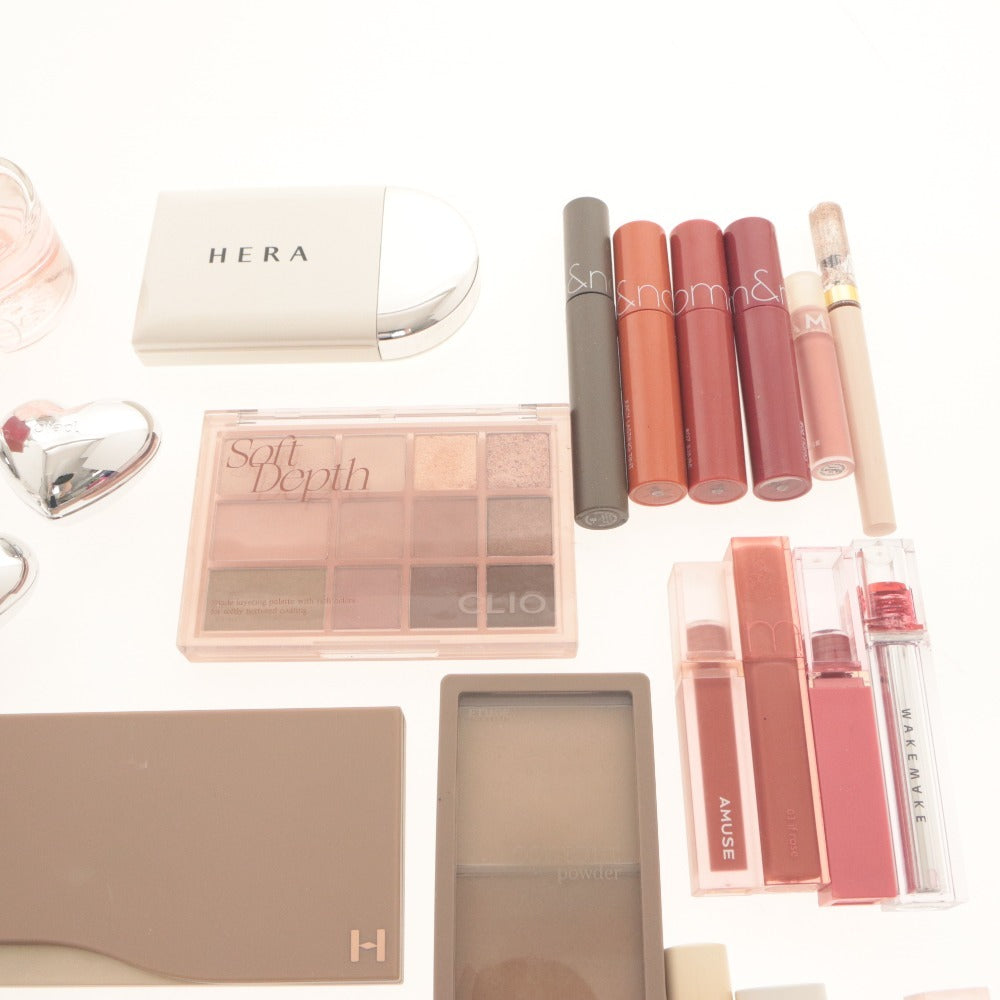 ■ Rom&nd Laka fwee and other Korean Cosmetics Set, Bundle Sale: Eyeshadow Palettes, Lip Tints, Blushes, and Other Cosmetics