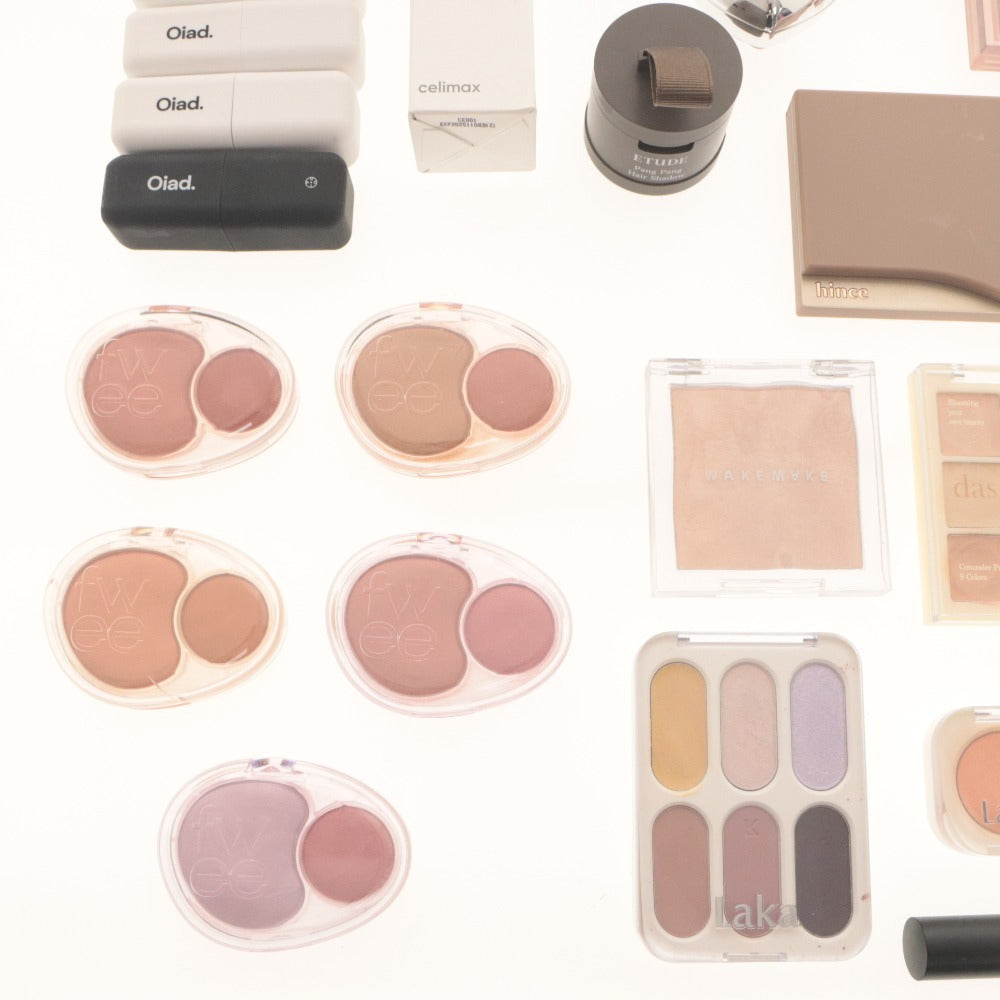 ■ Rom&nd Laka fwee and other Korean Cosmetics Set, Bundle Sale: Eyeshadow Palettes, Lip Tints, Blushes, and Other Cosmetics