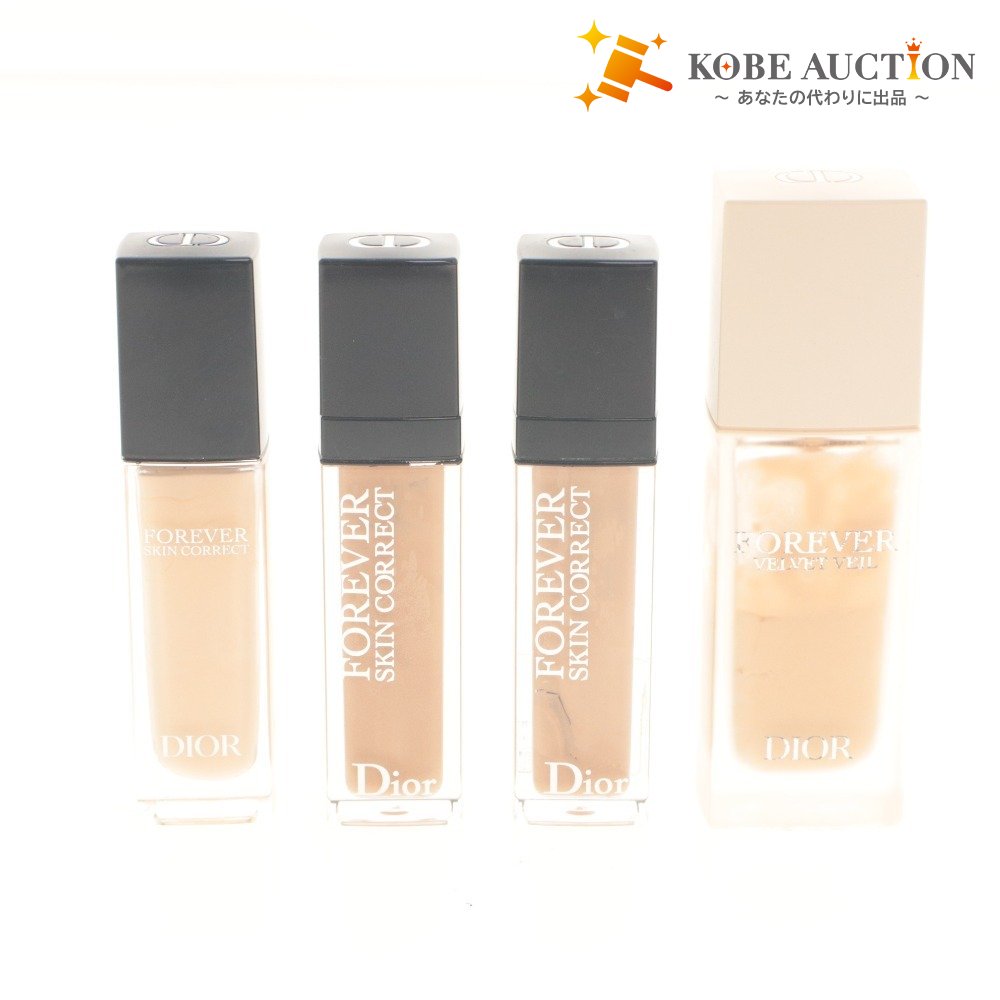 ■ Dior Concealer and 3 Other Items - Lot Sale - Forever Skin Correct Concealer, Velvet Veil Cosmetics