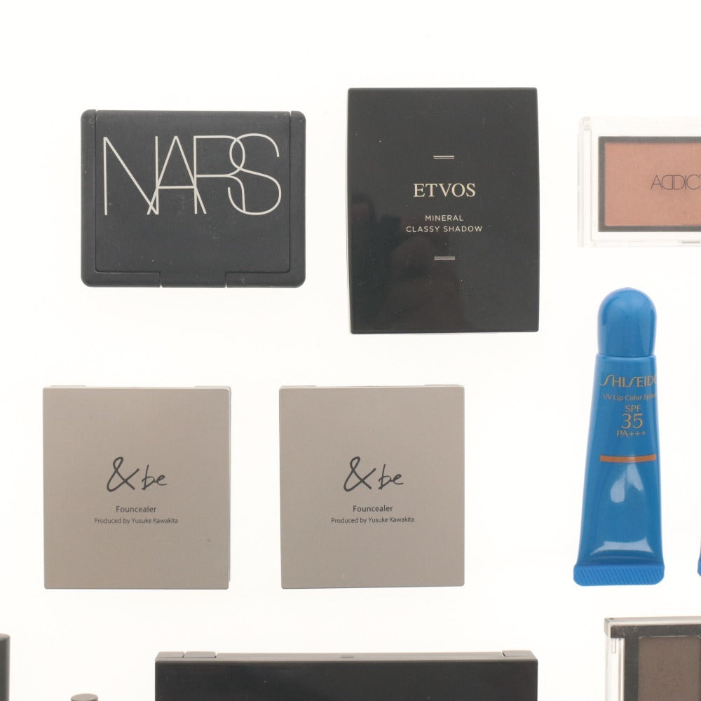 ■ THREE shu uemura NARS 等 コスメ セット まとめ売り アイシャドー アイブラウ ブラッシュ コンシーラー リップクリーム 等 化粧品