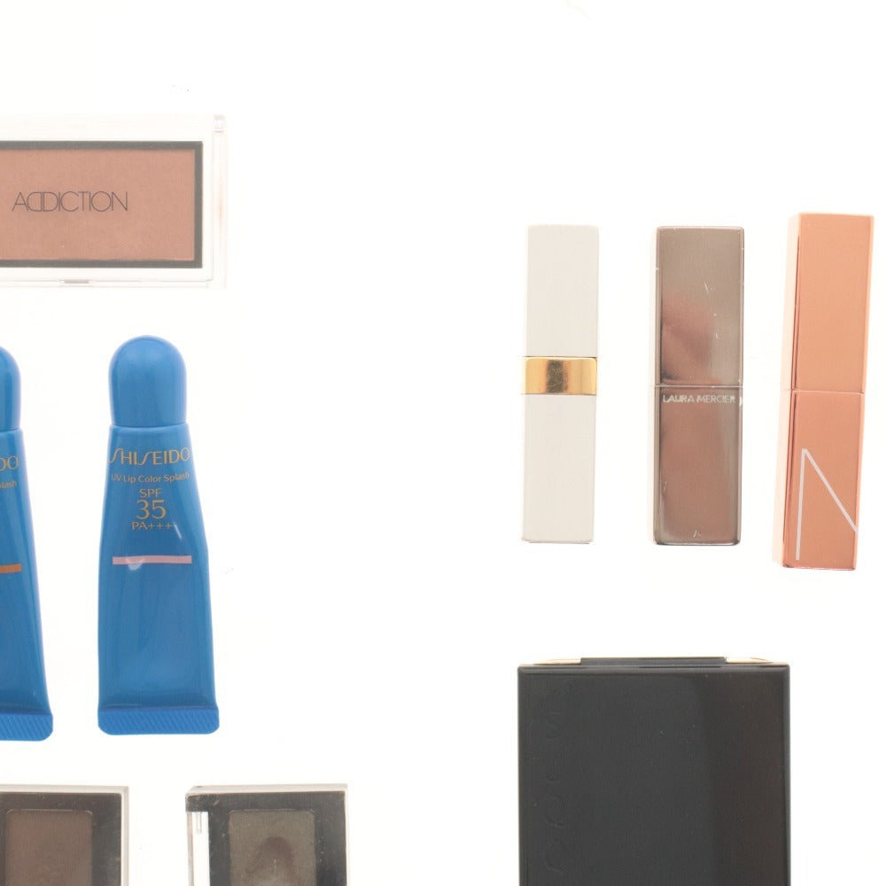 ■ THREE shu uemura NARS 等 コスメ セット まとめ売り アイシャドー アイブラウ ブラッシュ コンシーラー リップクリーム 等 化粧品