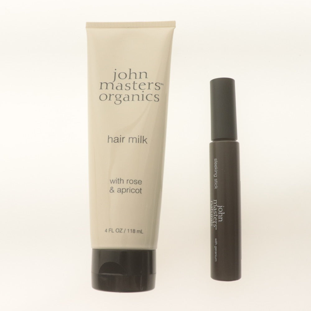 ■ John Masters Organics Hair Care 3-Piece Set R&A Hair Milk N 118ml, Combo Paddle Brush, etc. Includes Items with Boxes and Unused Items