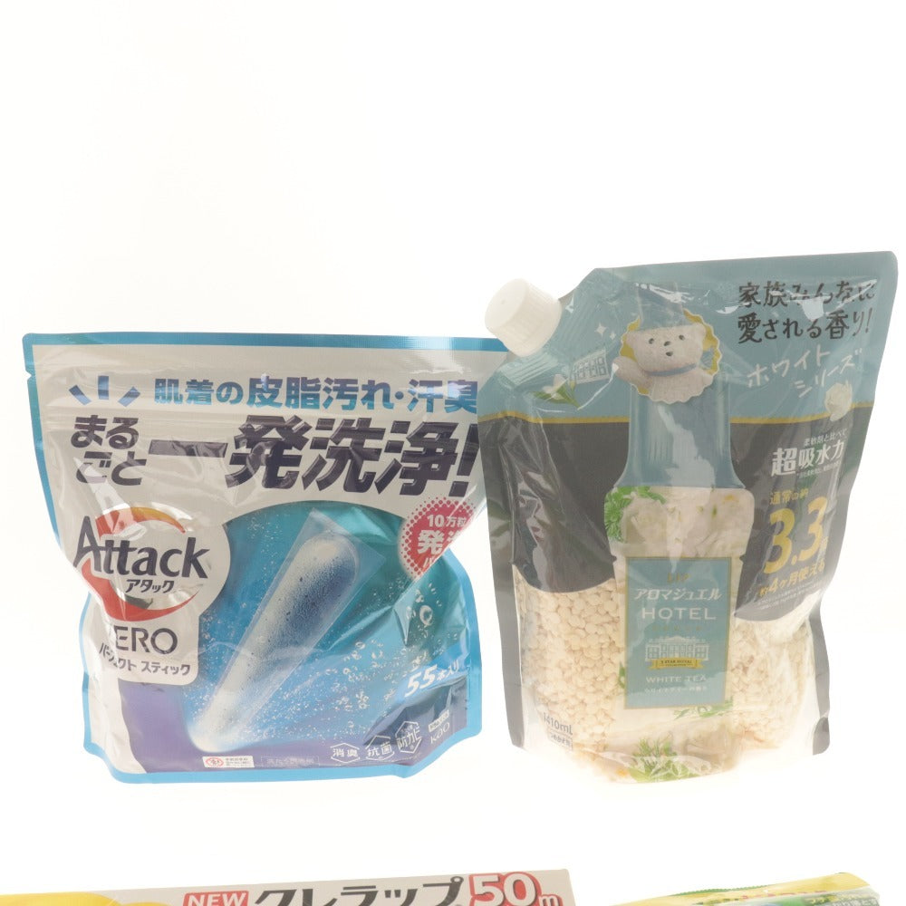 ■ 日用品 大量セット まとめ売り トイレクリーナー アロマジュエル アタック ボディーソープ 等 消耗品 約10kg 未使用