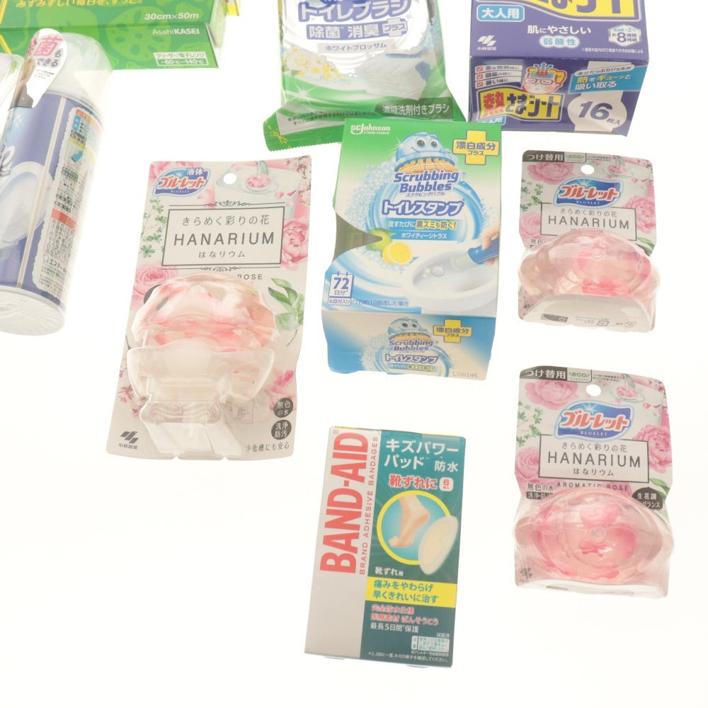 ■ 日用品 大量セット まとめ売り トイレクリーナー アロマジュエル アタック ボディーソープ 等 消耗品 約10kg 未使用