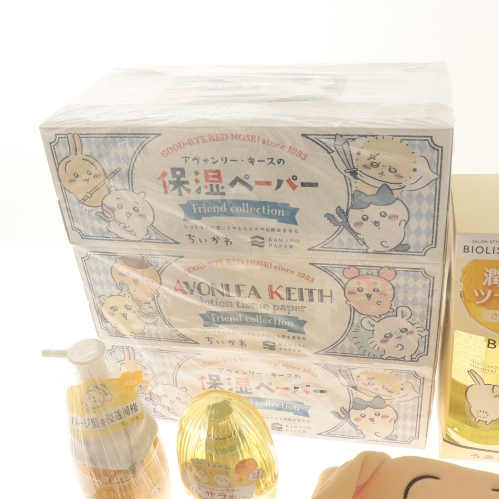 ■ ちいかわ グッズ 大量セット まとめ売り うさぎ コミックマグ くら寿司 ヘアケア キーホルダー 等 約3.7kg 未開封含む 未使用含む