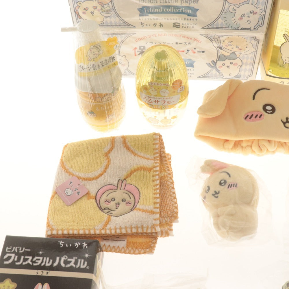 ■ ちいかわ グッズ 大量セット まとめ売り うさぎ コミックマグ くら寿司 ヘアケア キーホルダー 等 約3.7kg 未開封含む 未使用含む