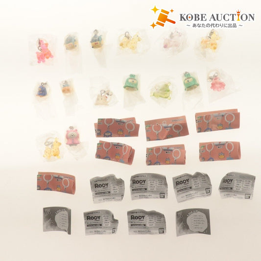 ■ "Mejirushi" (Marking) Accessory 15-Piece Set: Sanrio Character Cosplay (Dumbo Octopus, Kitty, My Melody), Obungu to Issho, and Rody/Gacha, All Unopened