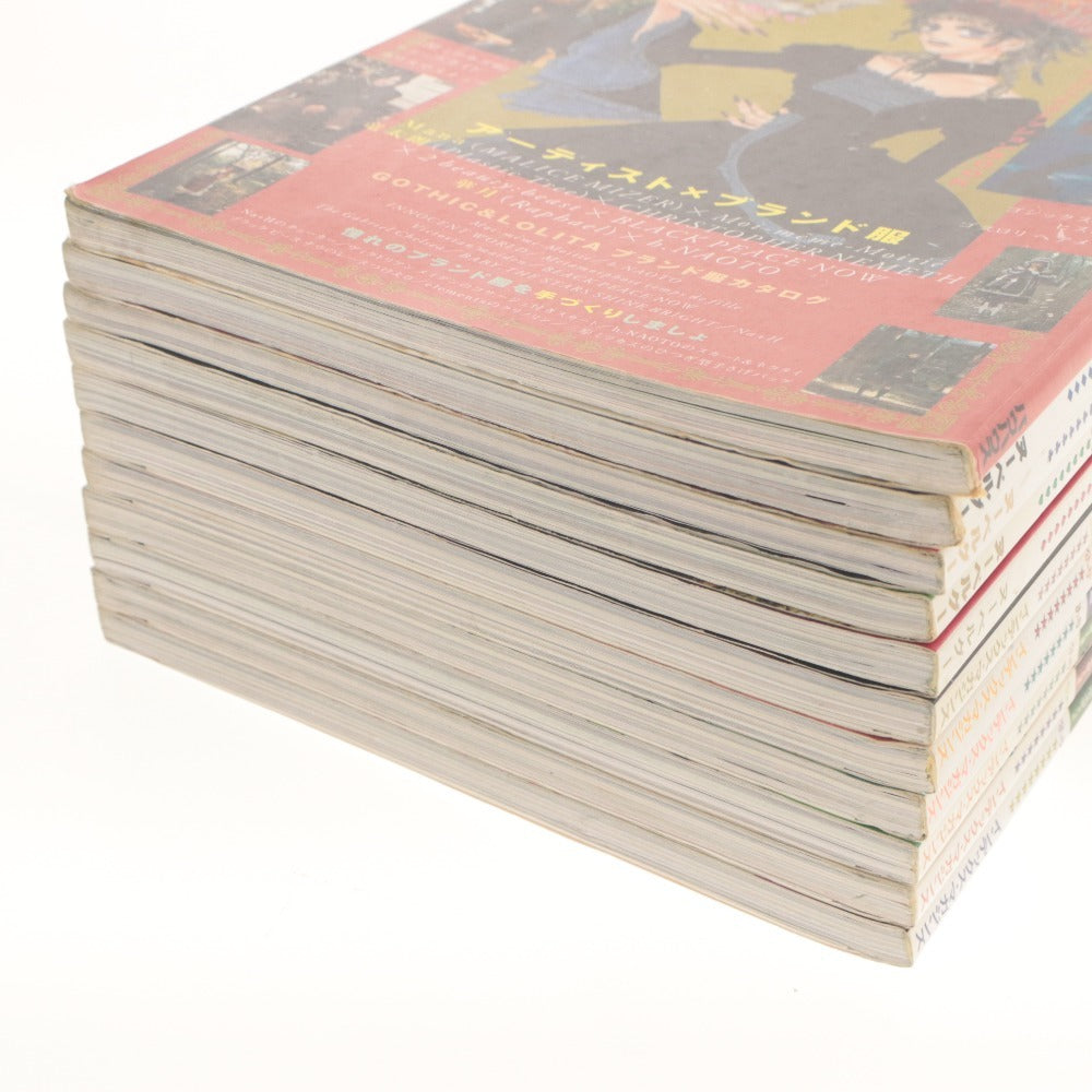 ■ Gothic & Lolita Bible First Issue ~ Vol. 11 (Complete 11-Volume Set) - Gothloli Specialty Magazine, includes patterns and posters