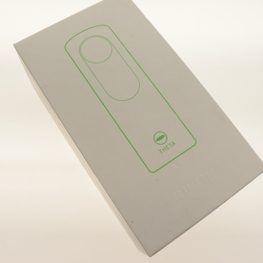■ リコー 360度カメラ RICOH THETA ホワイト 全天球イメージ 撮影デバイス コンパクトデジタル 付属品付き 動作確認済み