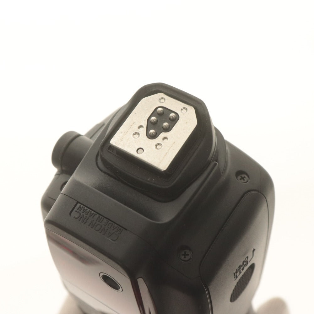 ■ キャノン ストロボ Canon SPEEDLITE 580EX II スピードライト カメラアクセサリー 互換台座,ケース,付属品付き 動作確認済み
