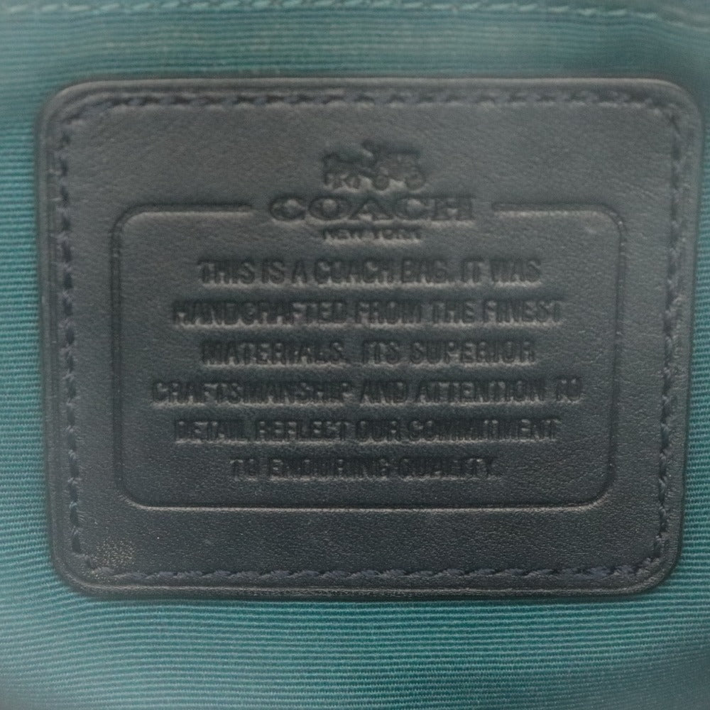 ■ COACH コーチ トートバッグ ハンドバッグ 鞄 ヴァーシティ ストライプ シグネチャー ジップ レディース ブラウン系