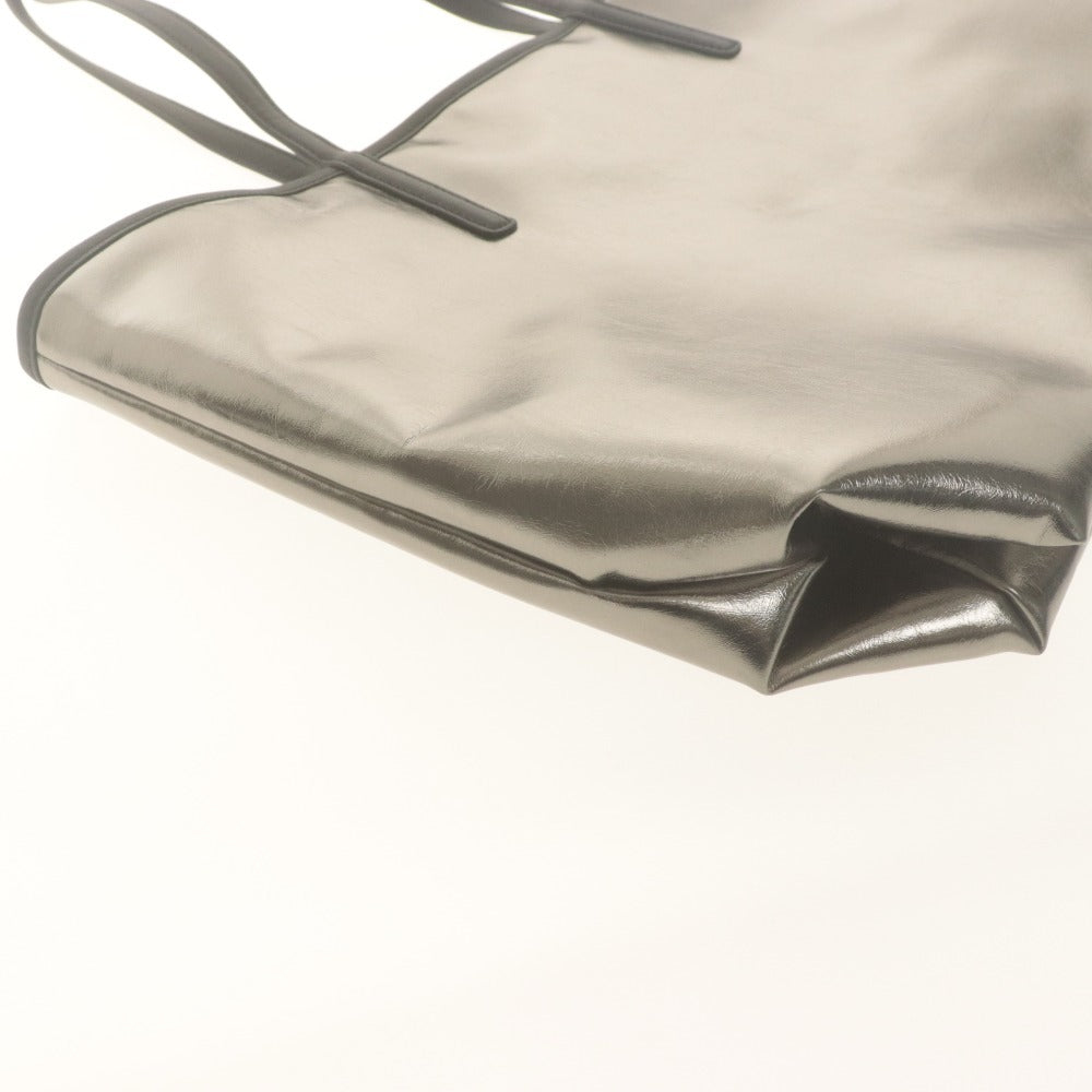 ■ CHARLES ＆ KEITH チャールズ＆キース トートバッグ ショルダーバッグ 鞄 リバーシブル レディース XL グレー系 付属品付き 未使用