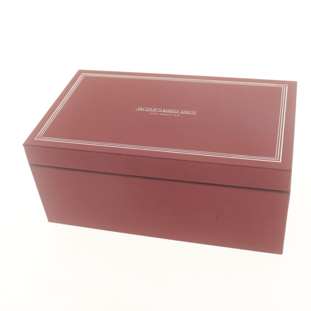 ■ JACQUES MARIE MAGE ジャックマリーマージュ メガネケース 空箱 赤 レッド 付属品付き 未開封含む