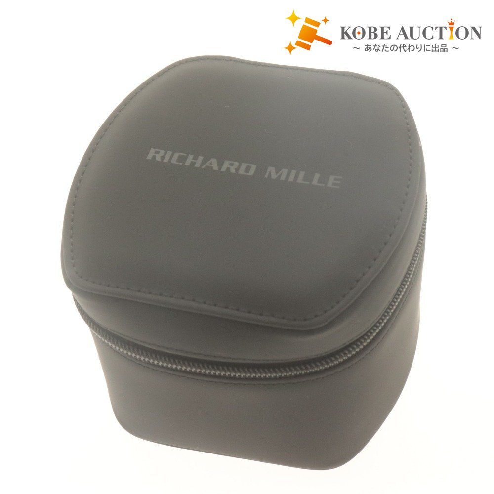 ■ RICHARD MILLE/リシャールミル ウォッチケース 時計入れ ボックス 箱 黒 ブラック
