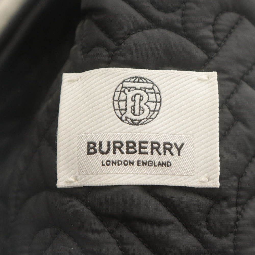 ■ BURBERRY バーバリー キルティングジャケット 長袖 アウター TBモノグラム レディース ジュニア 12Y/152cm 黒 ブラック 等 未使用
