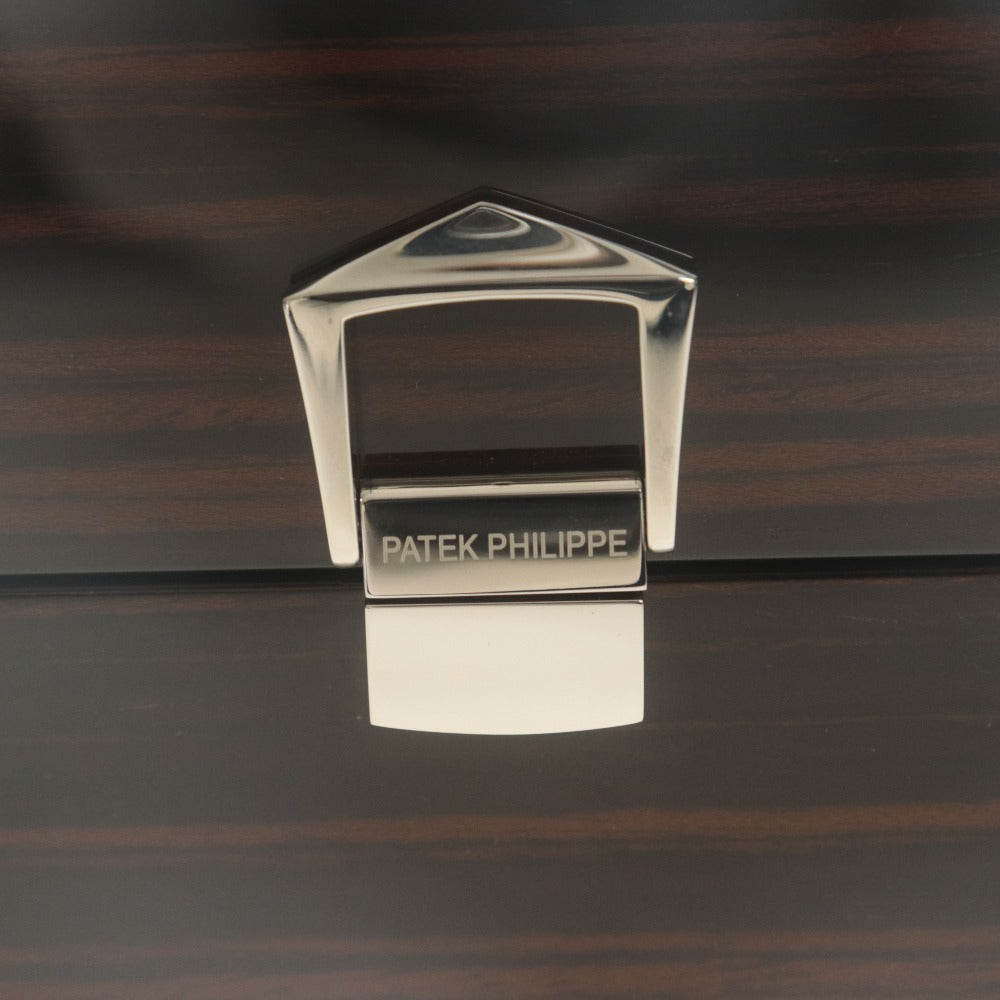 ■ PATEK PHILIPPE GENEVE パテックフィリップ ウォッチケース ボックス 時計入れ 空箱 ボルドー系 付属品付き 美品