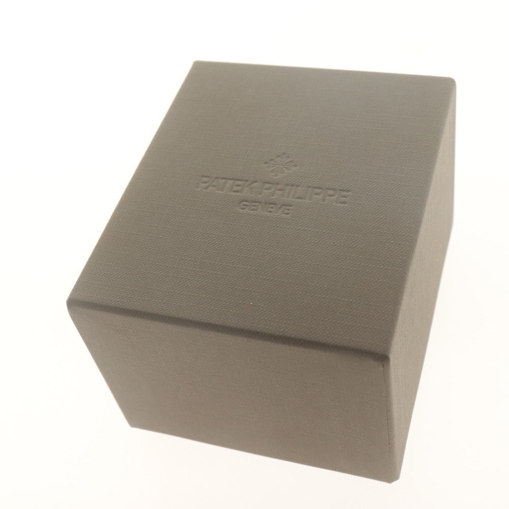 ■ PATEK PHILIPPE パテックフィリップ ウォッチケース 空箱 時計入れ ボックス 革 レザー ダークブラウン 外箱付き 美品