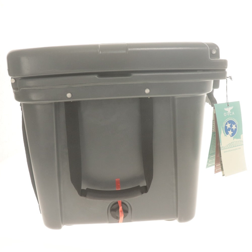■ オルカ クーラーボックス ORCA COOLER 40QT 全長65cm アウトドア ファミリーキャンプ BBQ 保冷器具 タグ,付属品付き