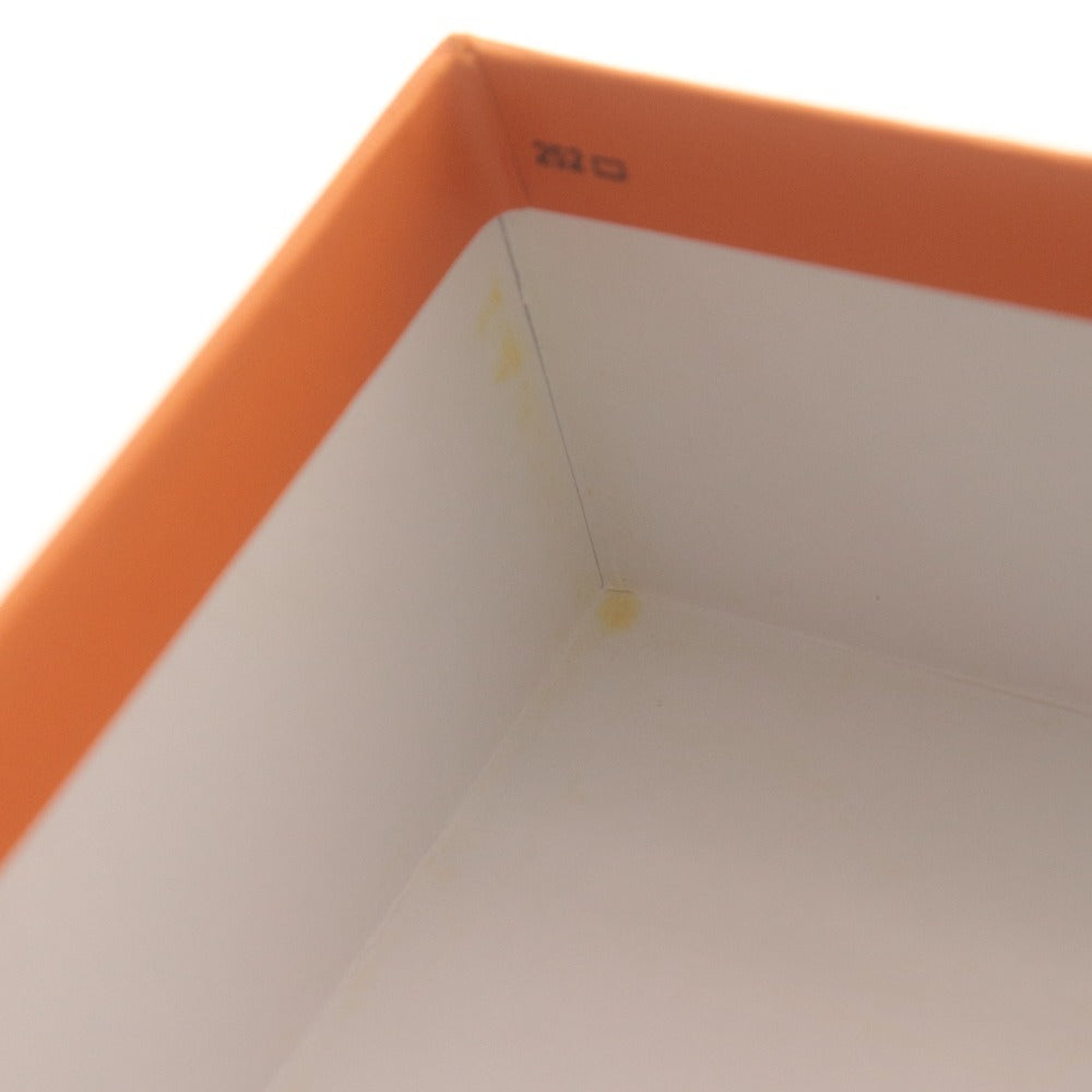 ■ HERMES エルメス 空箱 252 45.5x37x10.2cm ボックス ギフト 保存 小物 バック入れ 等 オレンジ 薄葉紙,冊子付き
