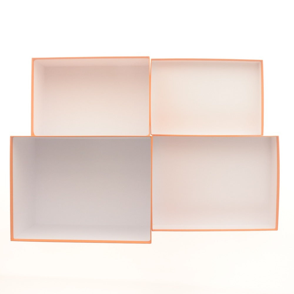 ■ HERMES エルメス 空箱 515 , 070BIS 2点セット まとめ売り 34x25.4x19.5/30.9x20.8x11.5/ギフトボックス 保存 小物 化粧 薄紙,冊子付き