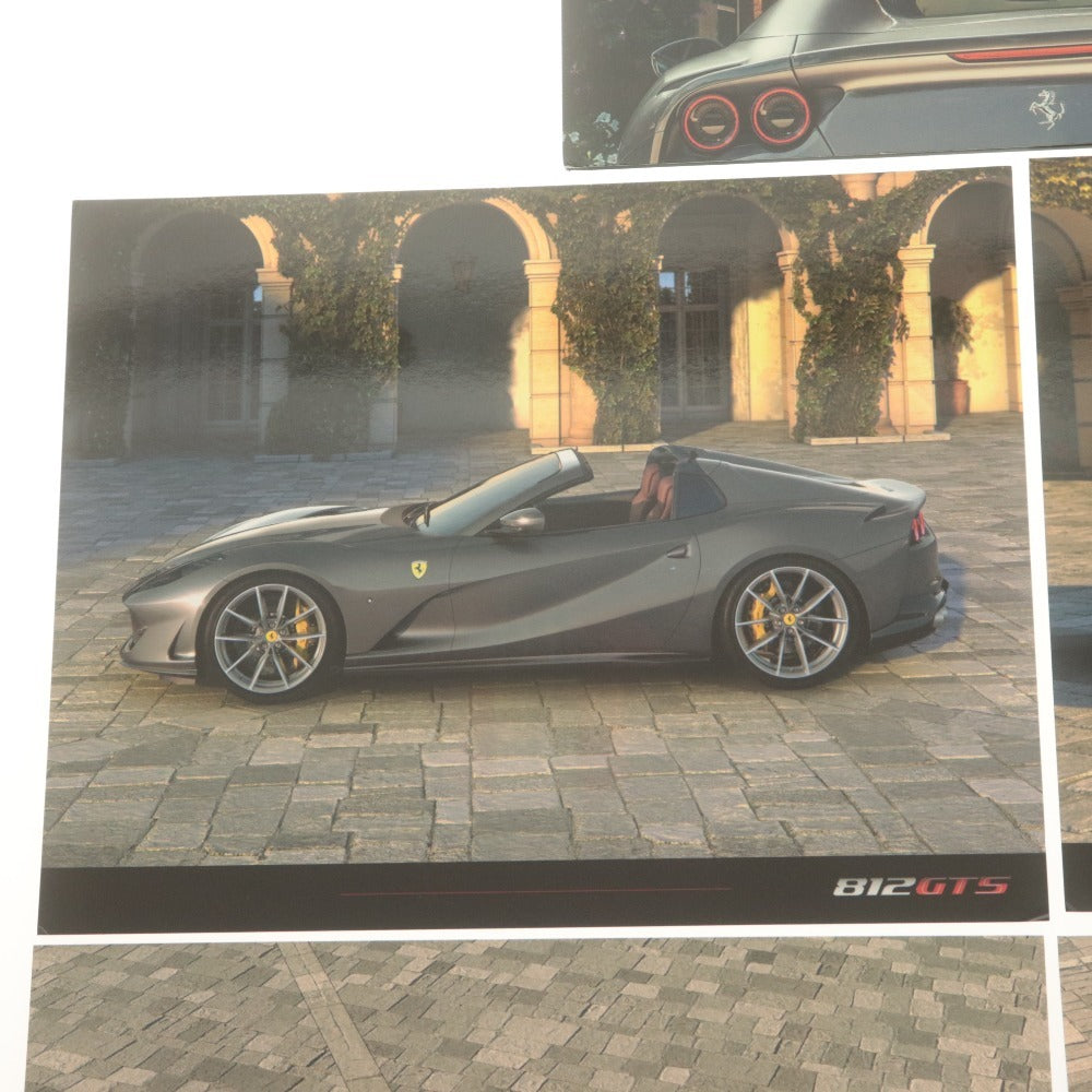 ■ Ferrari フェラーリ 812 GTS 純正プロモーションフォトセット 公式カタログ ポスター ポートフォリオ 非売品