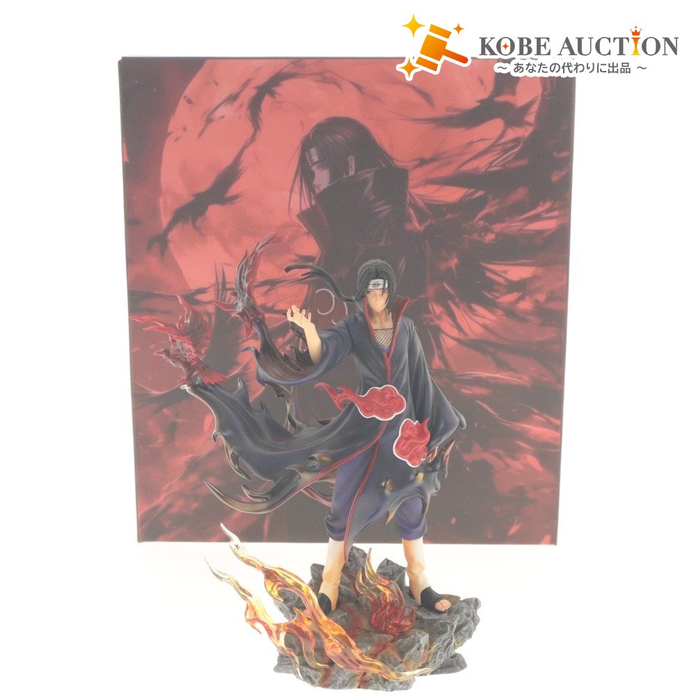 ■ 十年百忍-STUDIO NARUTO -ナルト- うちはイタチ ガレージキット フィギュア 海外限定品 絶版 箱付き