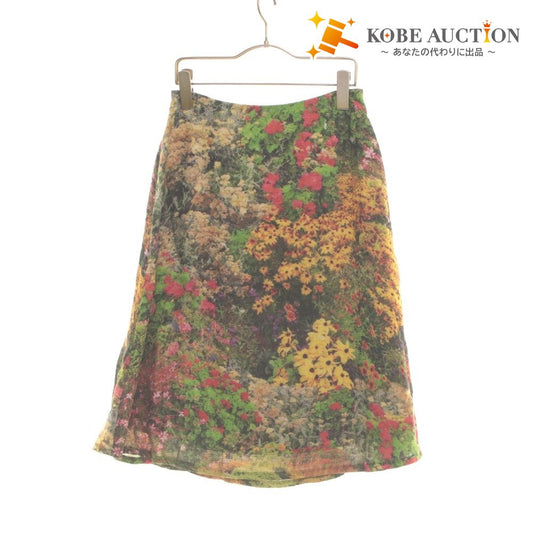 ■ Sybilla Skirt Bottoms All-over Print Floral Women's L Multicolor