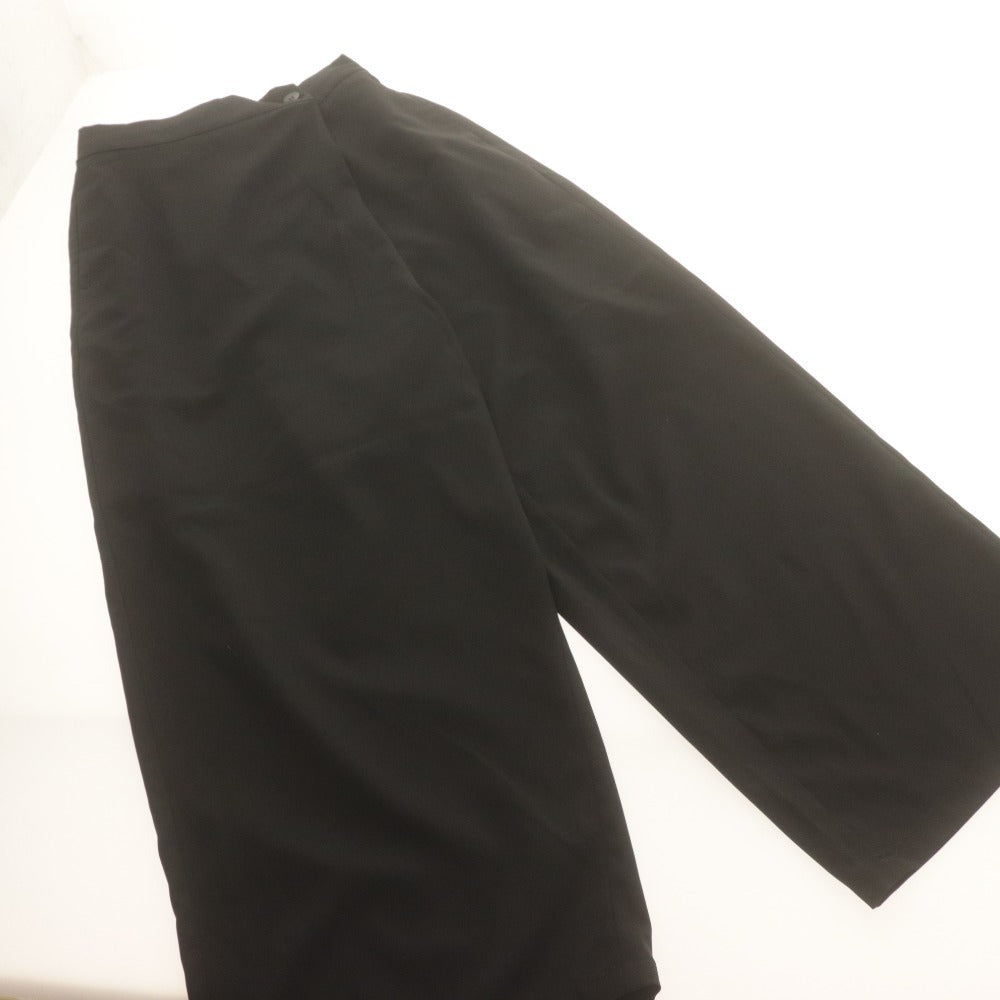 ■ パターントルソー patterntorso パンツ ボトムス ロング ワイド 変形 アシメ レディース L(JP L~XL) ブラック