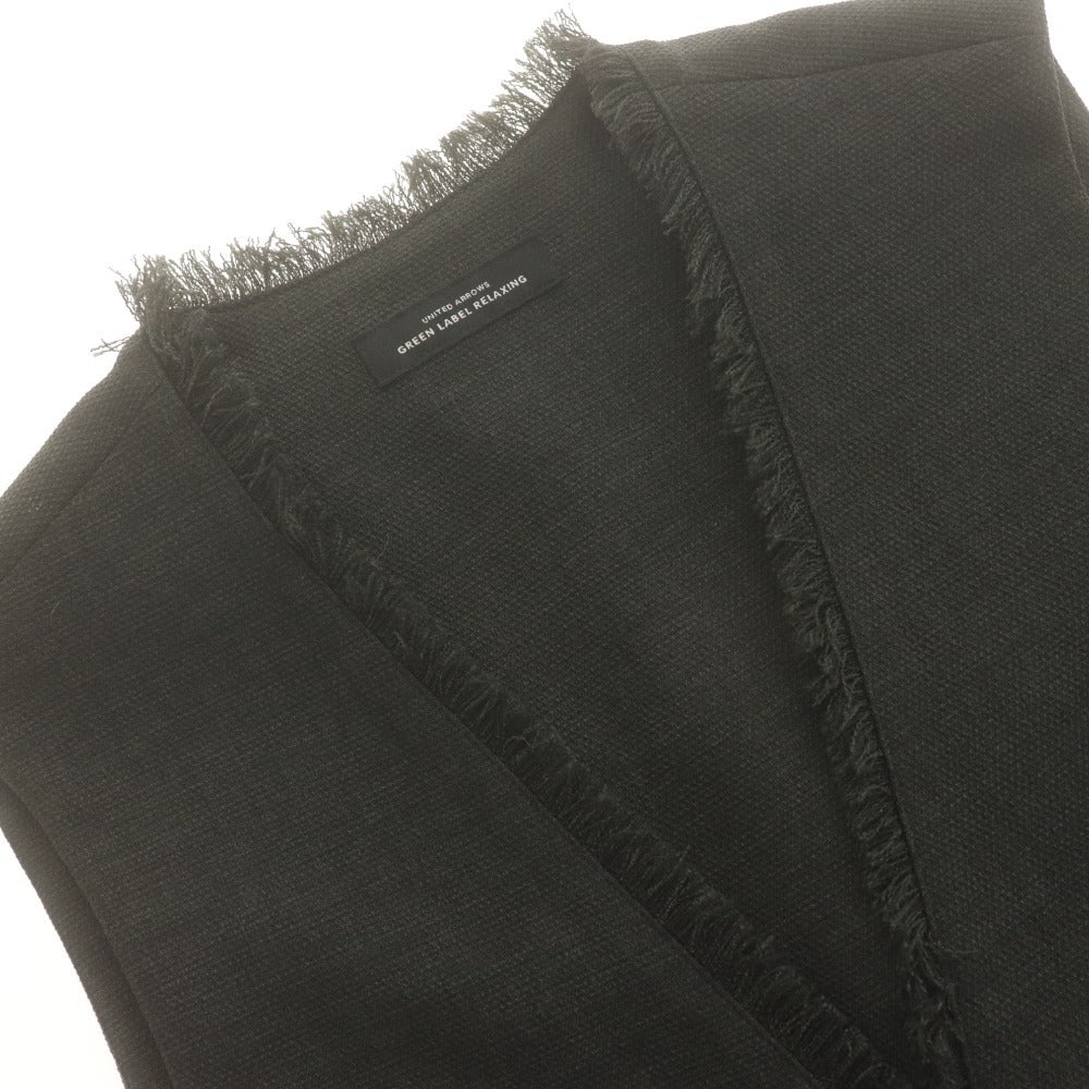 ■ green label relaxing UNITED ARROWS Gilet Vest Outerwear Tops Fringe Women's Dark Gray