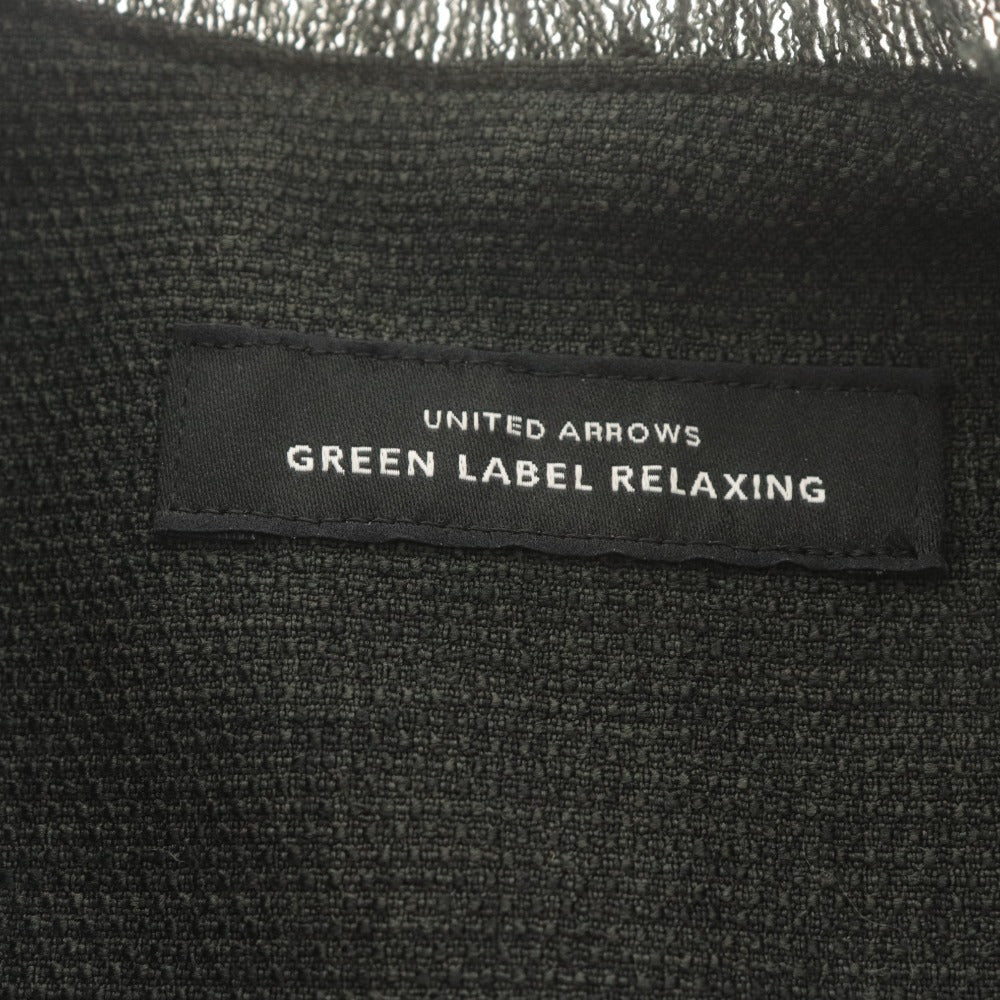 ■ green label relaxing UNITED ARROWS Gilet Vest Outerwear Tops Fringe Women's Dark Gray