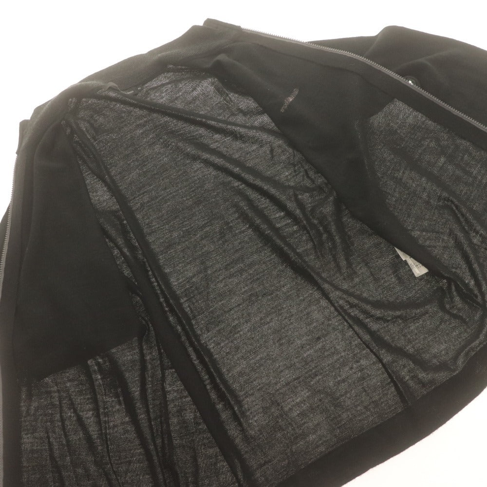 ■ カルバンクラインジーンズ Calvin Klein Jeans ジップアップニットジャケット 長袖 トップス ハイネック メンズ XL ブラック